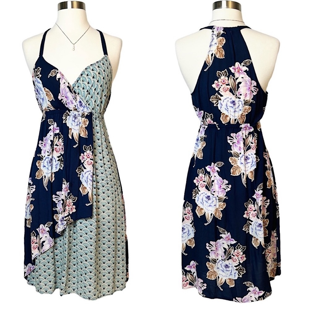 NWOT Anthropologie LILKA floral sundress XS 100% Rayon